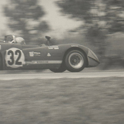 Vintage Racing Photo Photograph 1970 Sebring
