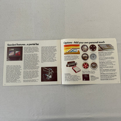 1976 Pontiac Sales Brochure Catalog Sunbird Ventura Astre Vintage Advertising