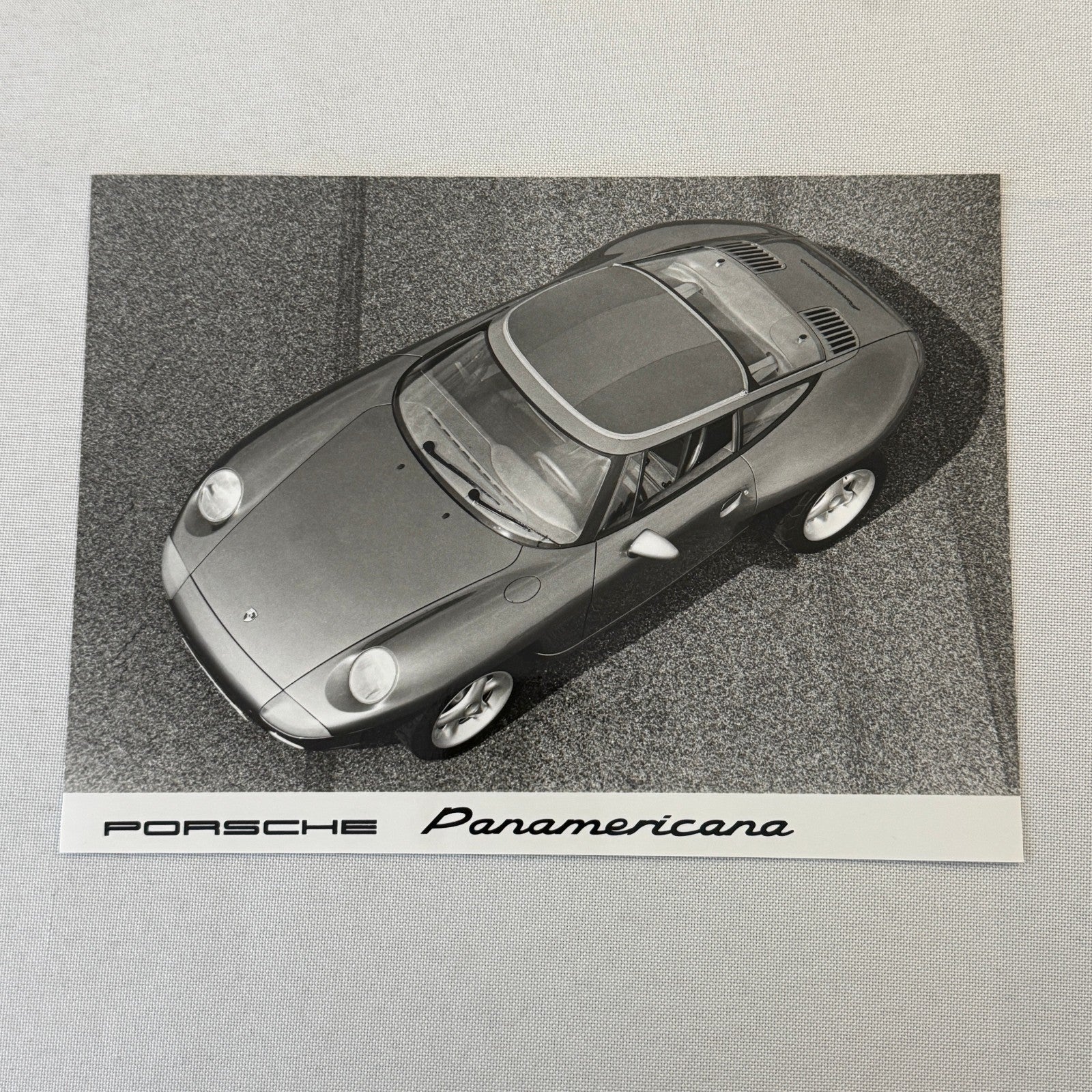 Porsche Panamericana Concept Car Prototype Factory Press Photo Photograph Print