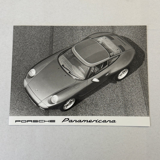 Porsche Panamericana Concept Car Prototype Factory Press Photo Photograph Print