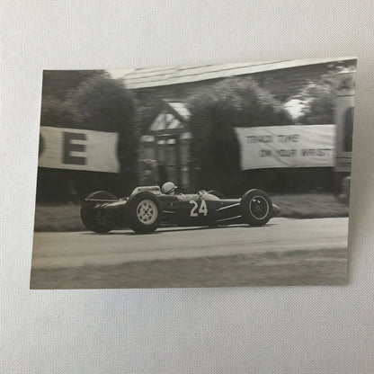 Vintage Car Racing Photo Photograph Print 