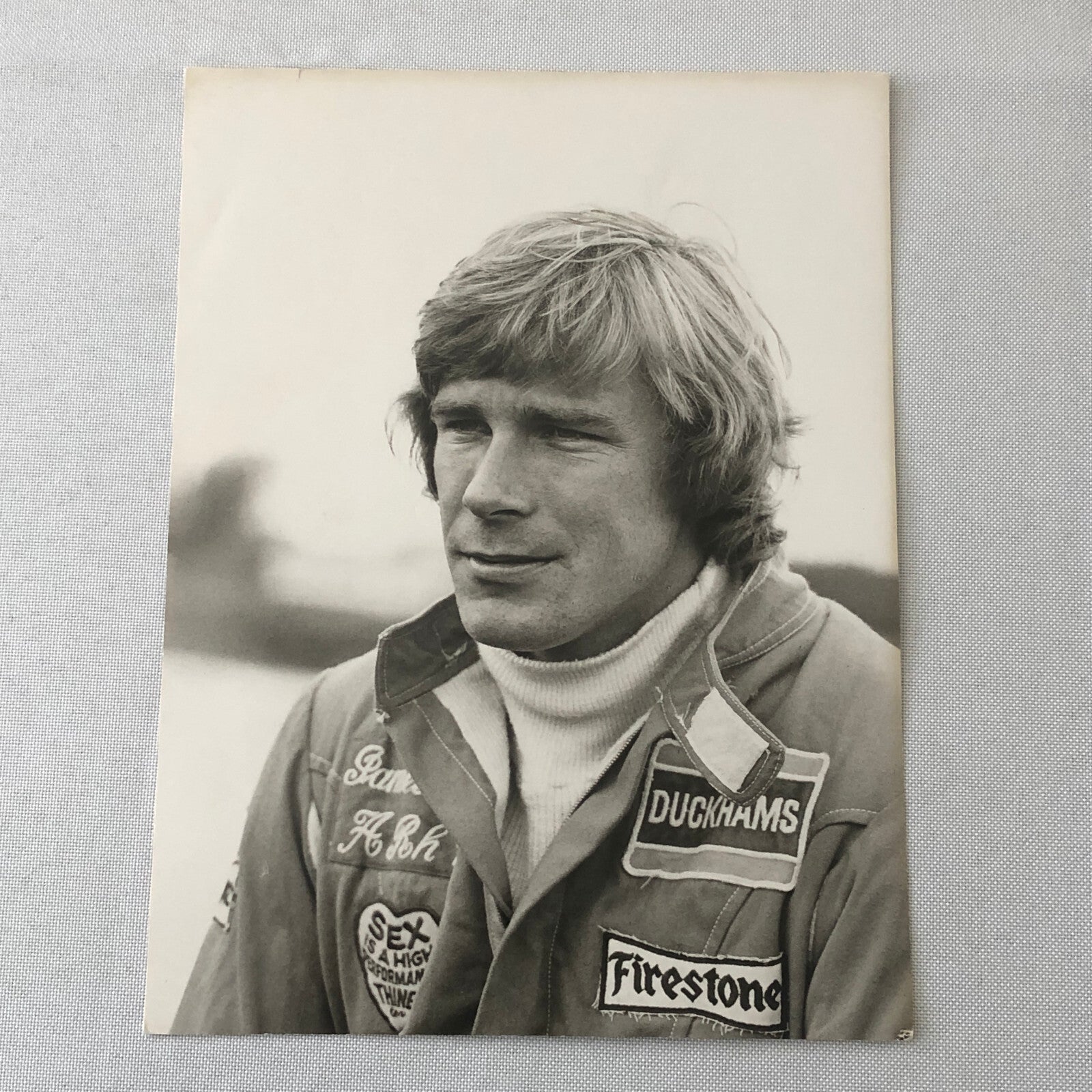 James Hunt Racing Driver Portrait Photo Photograph Print