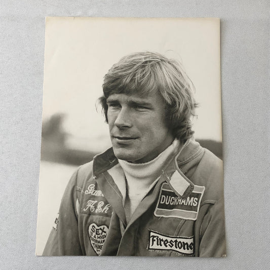 James Hunt Racing Driver Portrait Photo Photograph Print