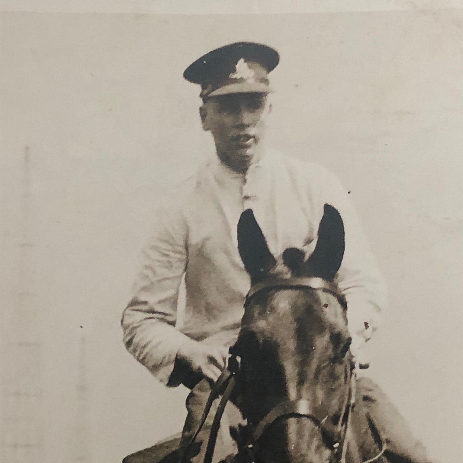 Vintage Press Photo photograph Horse Rider Woolwich London Royal Tattoo 1934