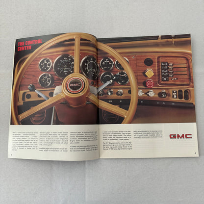 GMC Brigadier Truck Sales Brochure Catalog Advertising Vintage 8000 9500