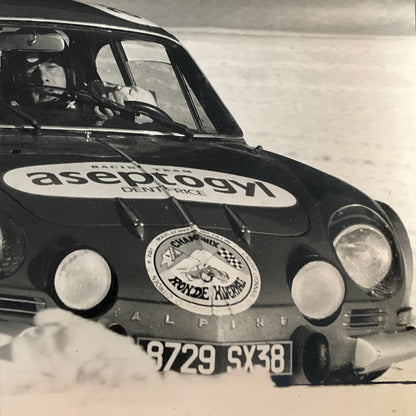 Vintage Renault Alpine Rally Racing DPPI Press Photo Photograph Print