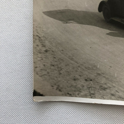 Antique Press Photo Photograph Meurisse Paris Nice Rallye Rally Racing Car