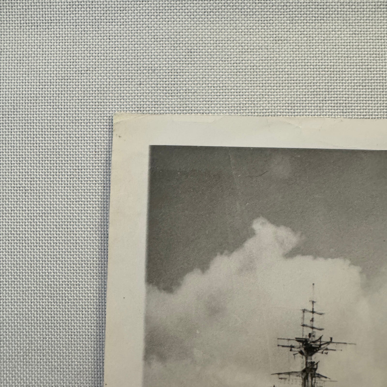 British Navy Aircraft Carrier HMS Theseus Vintage Press Photo Photograph Korea