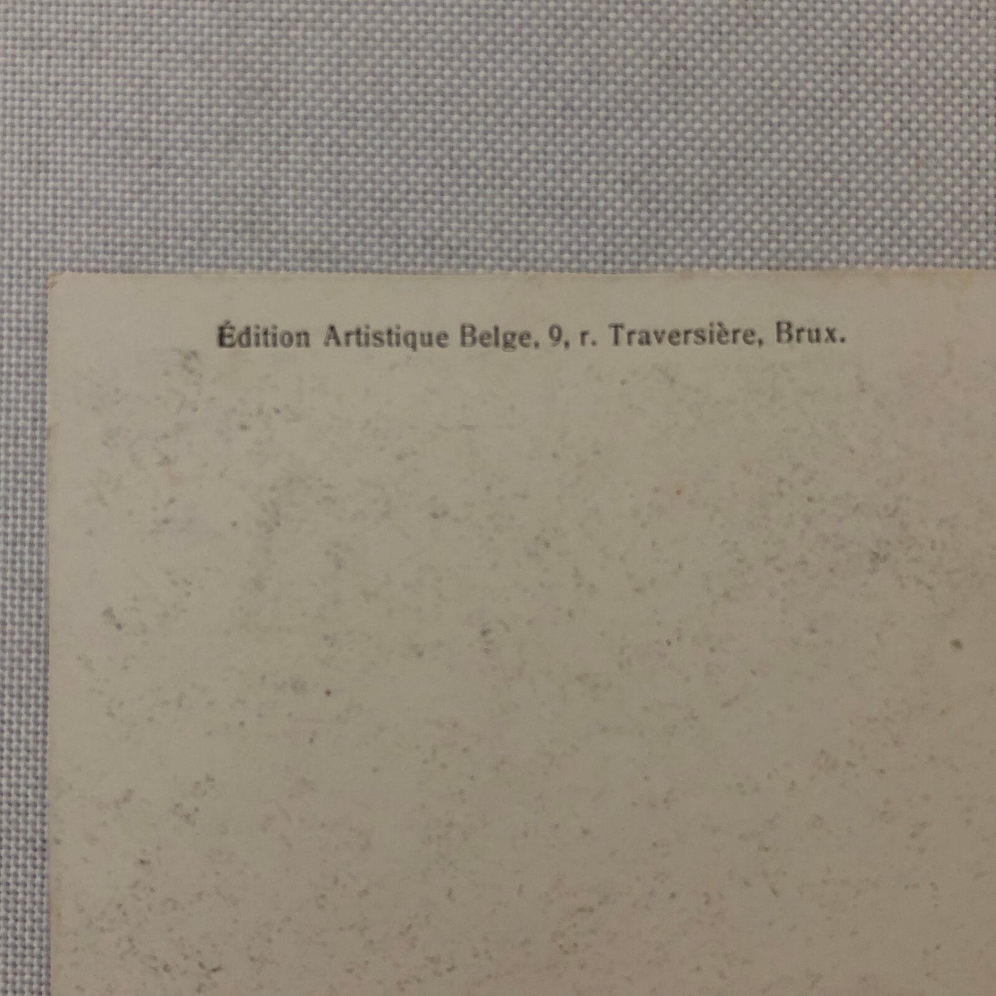 Circus Performer Speed Painting Musician Act German Postcard Post Card De Hasse