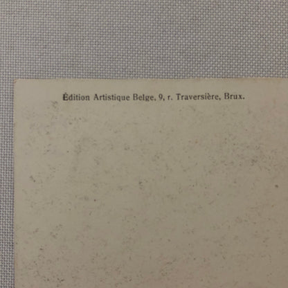 Circus Performer Speed Painting Musician Act German Postcard Post Card De Hasse