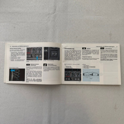 1993 Saab 900 Owners Manual Instruction Guide Book Saab Turbo GERMAN
