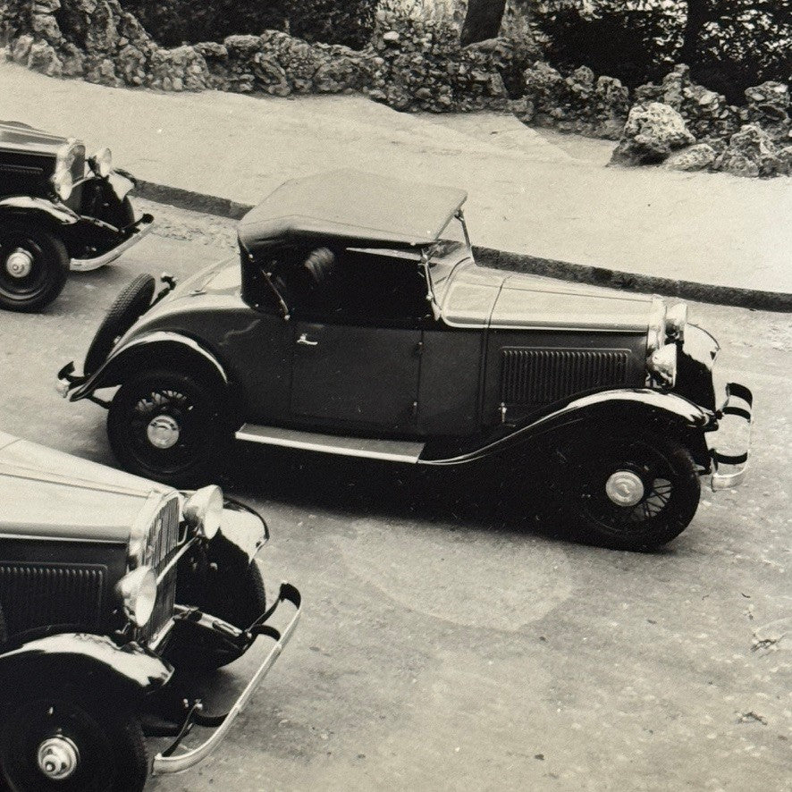 Vintage Fiat 508 Balilla Car Model Line Photo Photograph Print with Caption