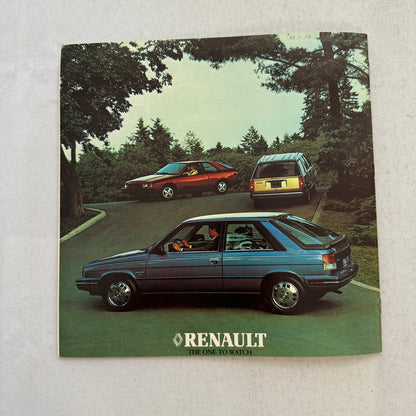 1984 Renault Alliance Car Sales Brochure Catalog Advertising Limited L DL