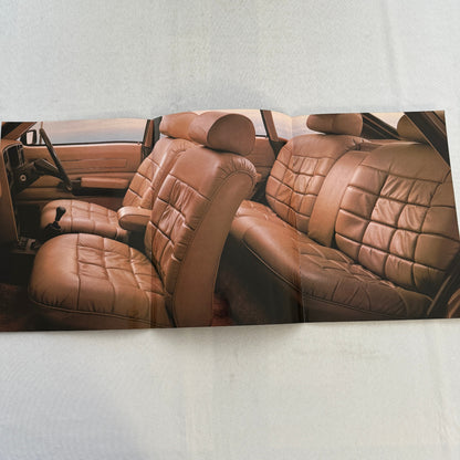 Renault 20 Car Sales Brochure Catalog Vintage Advertising TS TX GTD