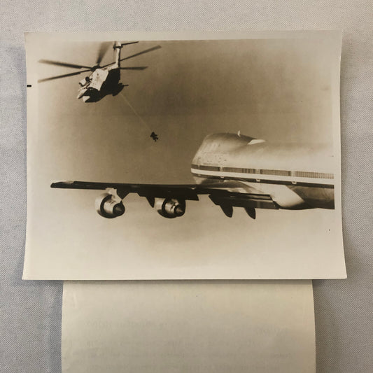 Airport 1975 NBC Monday Night Movie Press Photo Photograph Airplane Pilot