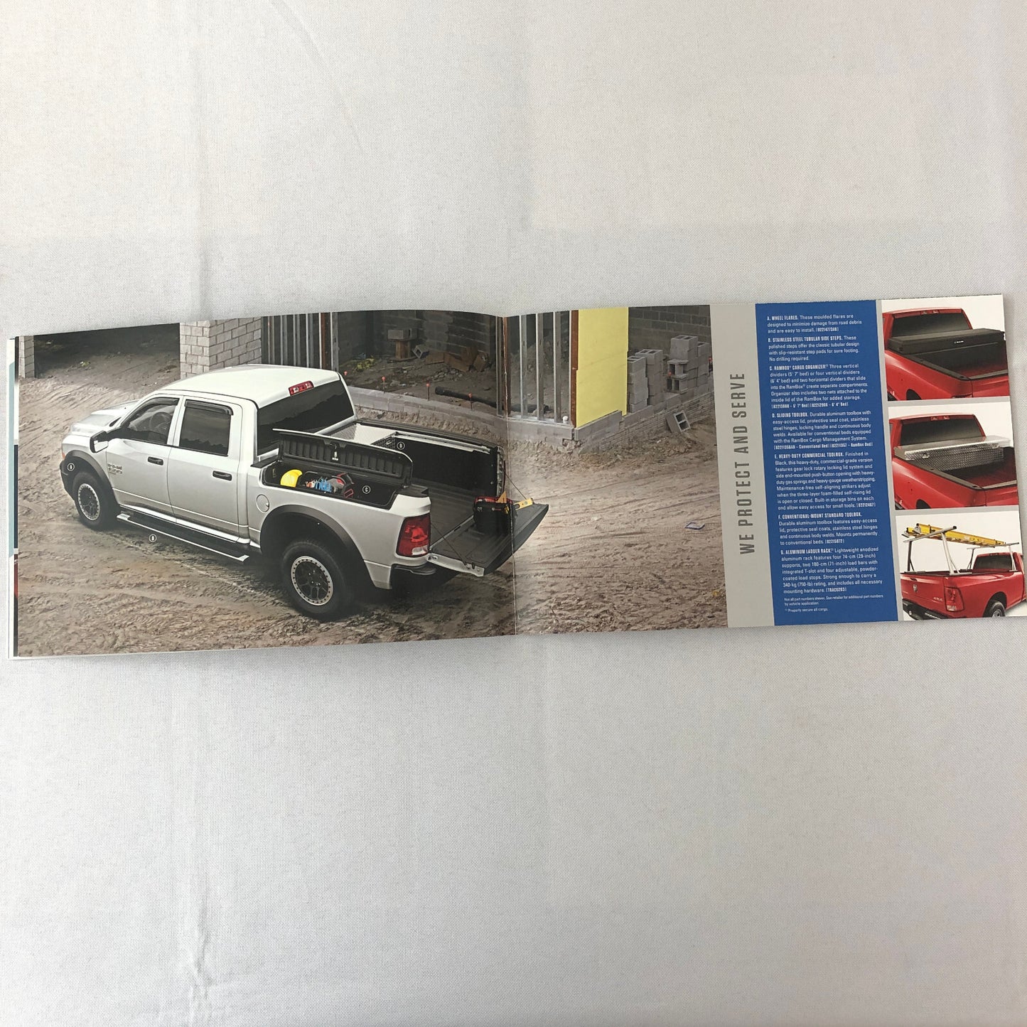 2018 2019 Dodge Ram 1500 Classic Pickup Truck Accessories Sales Brochure Catalog