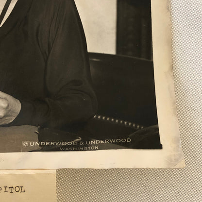 Press Photo Photograph Hattie Wyatt Caraway First Female Sentator Underwood