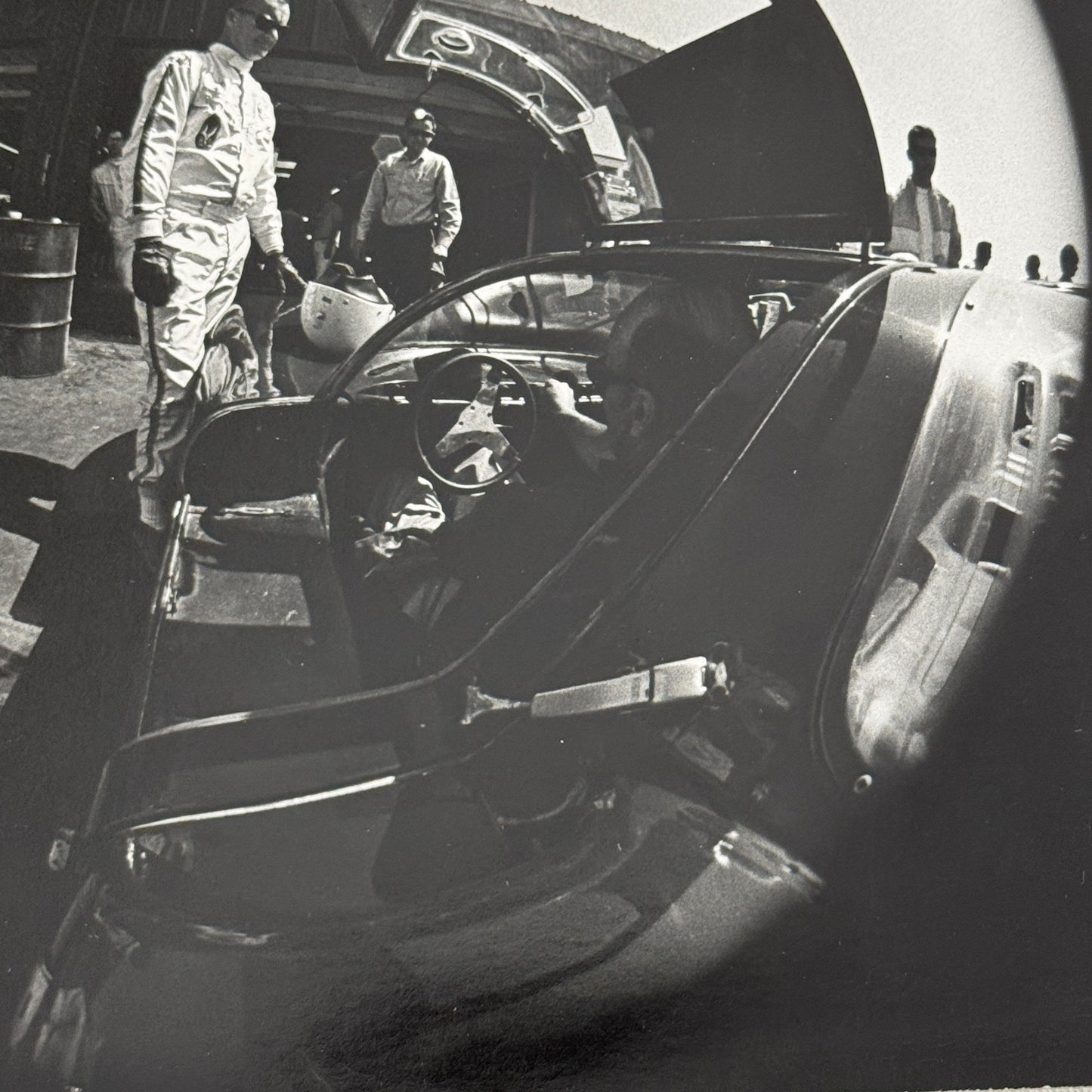 Vintage Porsche Racing Photo Photograph Print Race Car