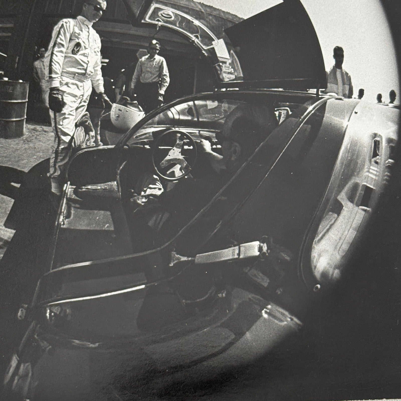 Vintage Porsche Racing Photo Photograph Print Race Car