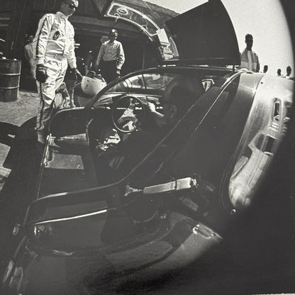 Vintage Porsche Racing Photo Photograph Print Race Car