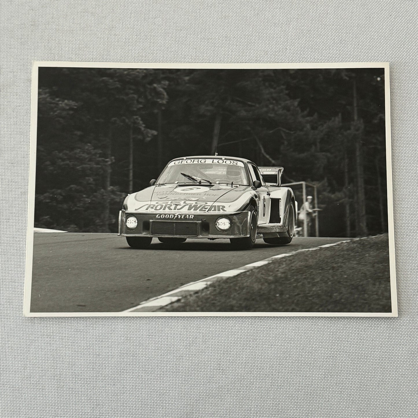Porsche 935 1000 KM Nurburgring 1979 Racing Photo Photograph Manfred Schurti