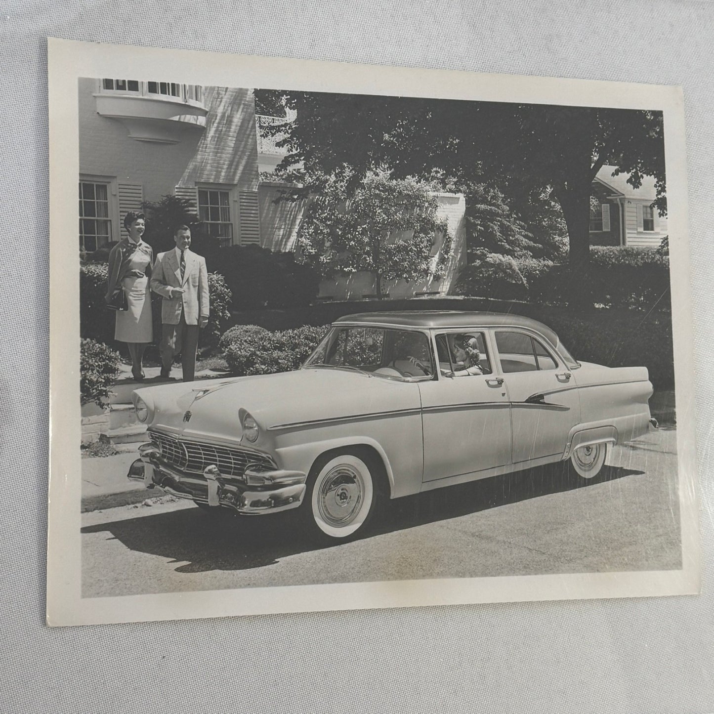 1956 Ford Car Automobile Photo photograph Vintage