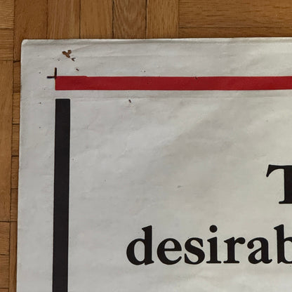 Vintage Movie Poster Butterfield 8 1960 Elizabeth Taylor Film