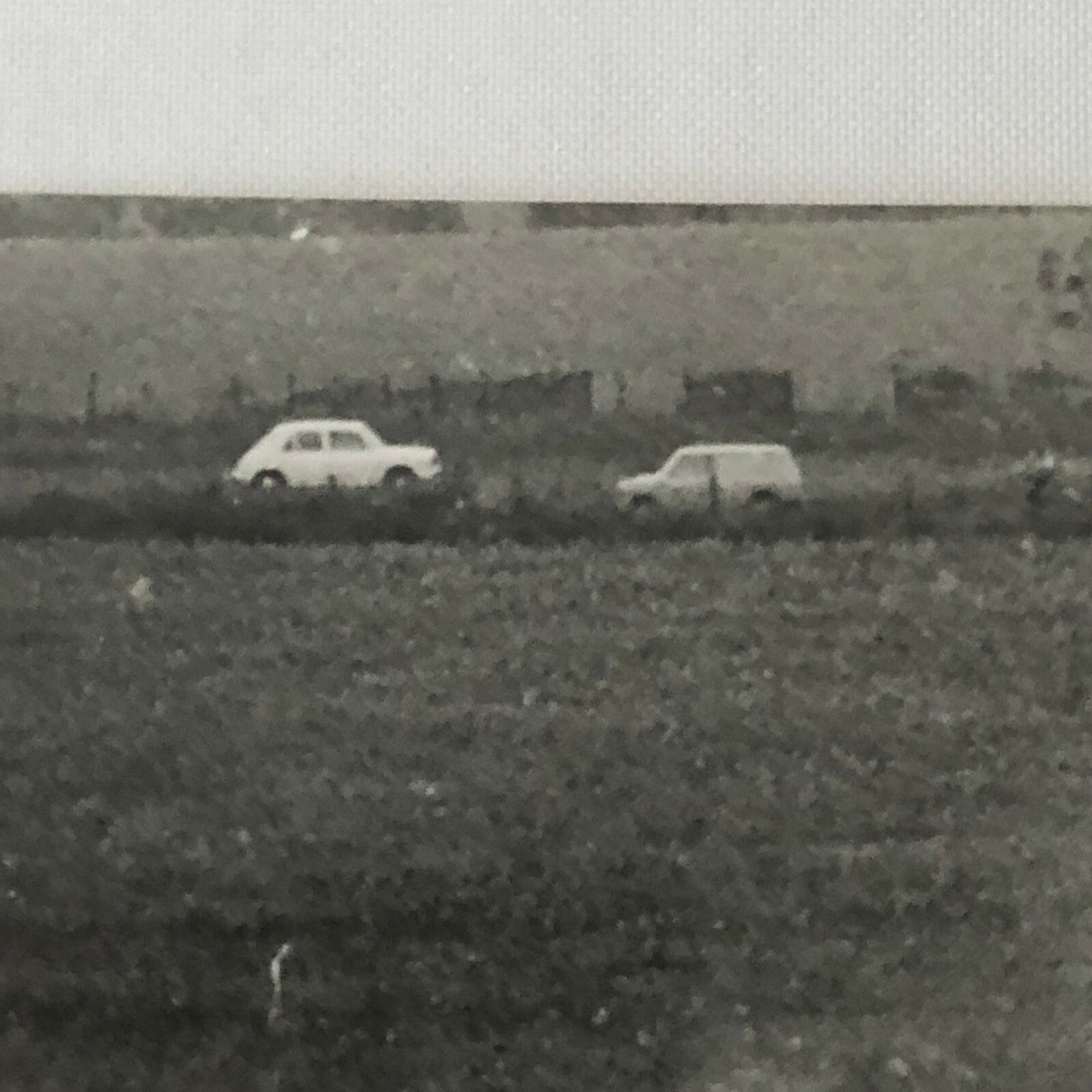 Vintage Racing Car Crash Photo Photograph Print 1974