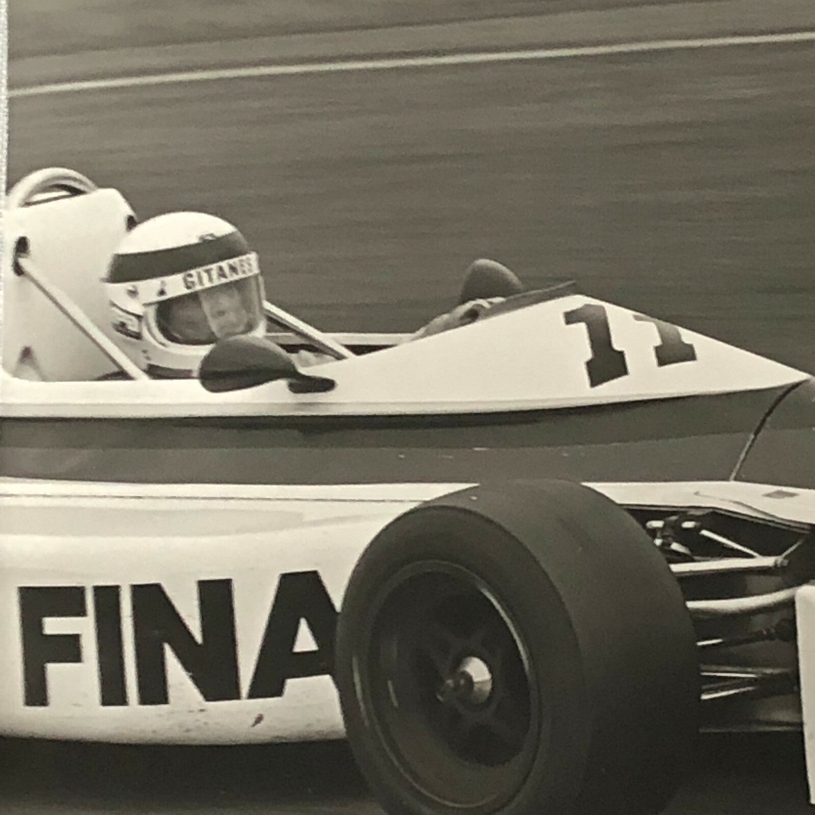 Vintage 1975 Formula 2 F2 Racing Photo Photograph Nogaro Grand Prix Jaussaud