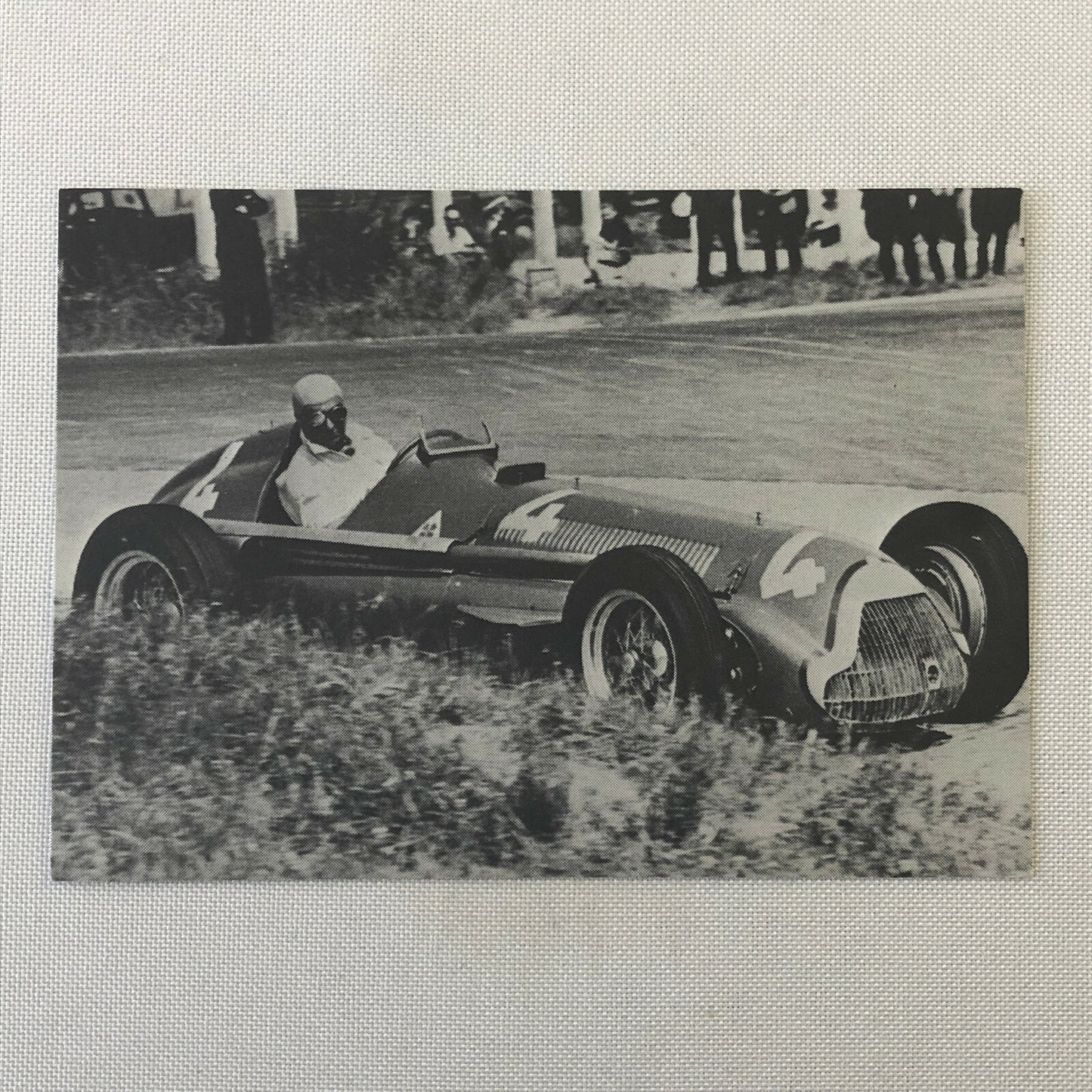 Juan Manuel Fangio Postcard Post Card Photo Alfa Romeo 159 Racing Car 