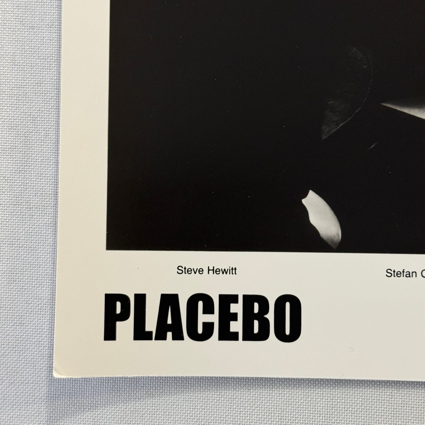 Placebo Music Publicity Press Photo Photograph Steve Hewitt Stefan Oldsal