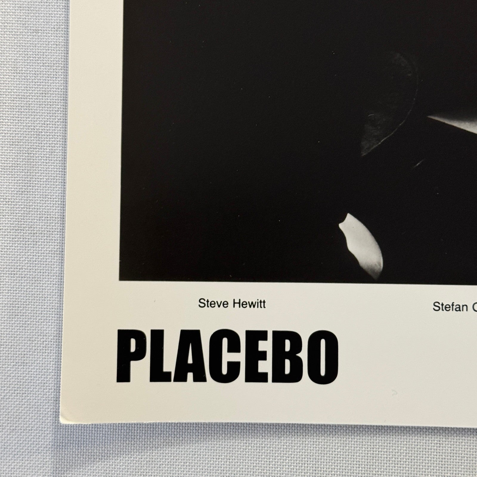 Placebo Music Publicity Press Photo Photograph Steve Hewitt Stefan Oldsal