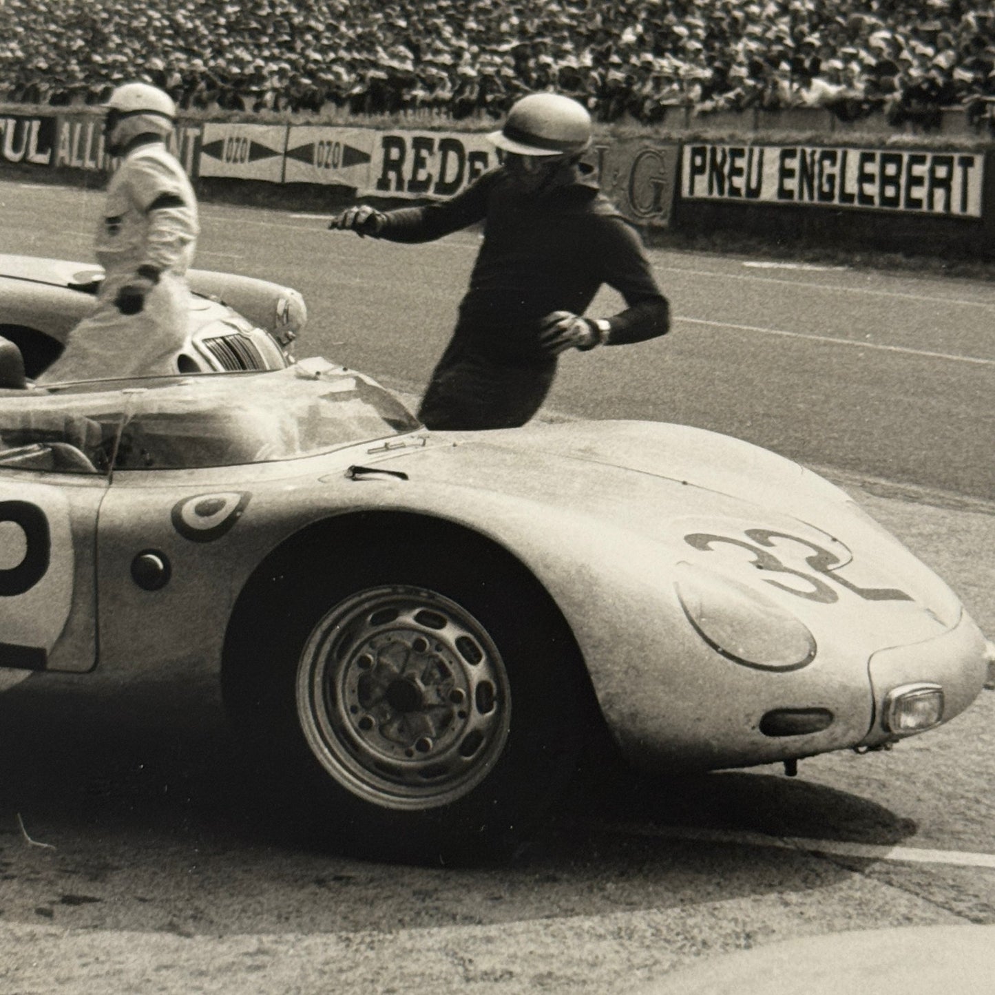 Porsche 718 RSK Racing Photo Photograph Print Vintage