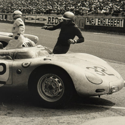 Porsche 718 RSK Racing Photo Photograph Print Vintage