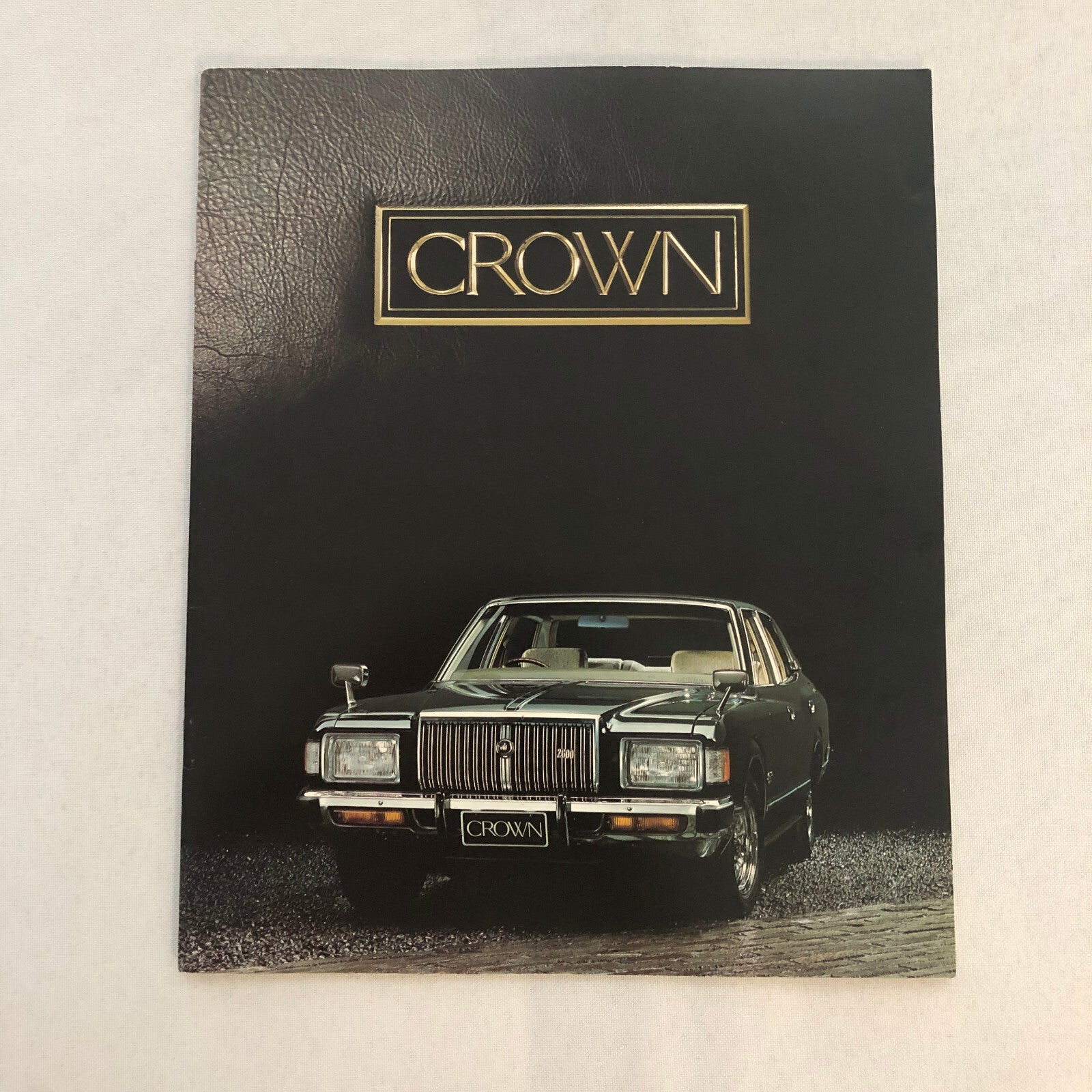 Toyota Crown Car Sales Brochure Catalog Advertising Japanese Text JDM