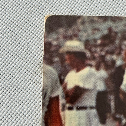 Vintage Indy Racing Postcard Fred Agbashian Motorport Driver Post Card