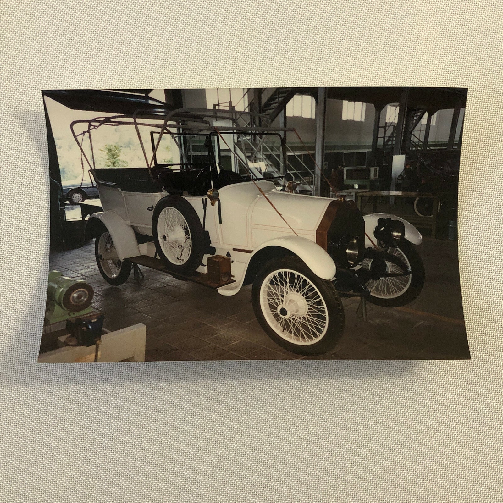 Antique Fiat Car Photo Photograph Print Lot of 6