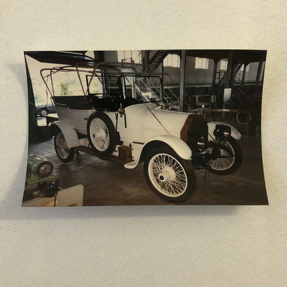 Antique Fiat Car Photo Photograph Print Lot of 6