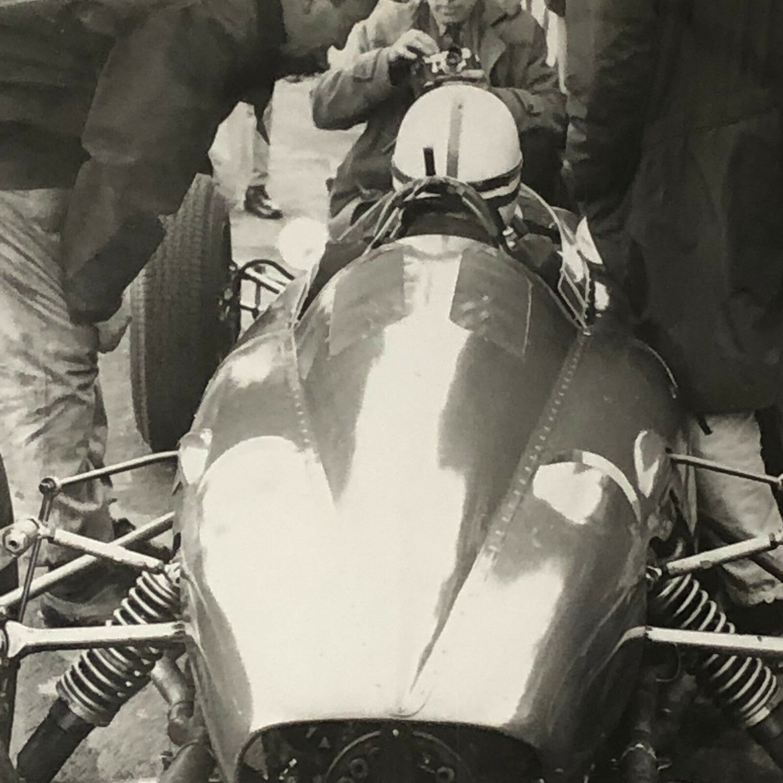 Vintage Racing Car Photo Photograph Print Grand Prix