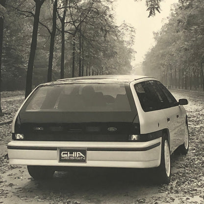 Vintage Ghia Design Ford Vignale TSX4 Concept Car Photo Photograph TSX 4