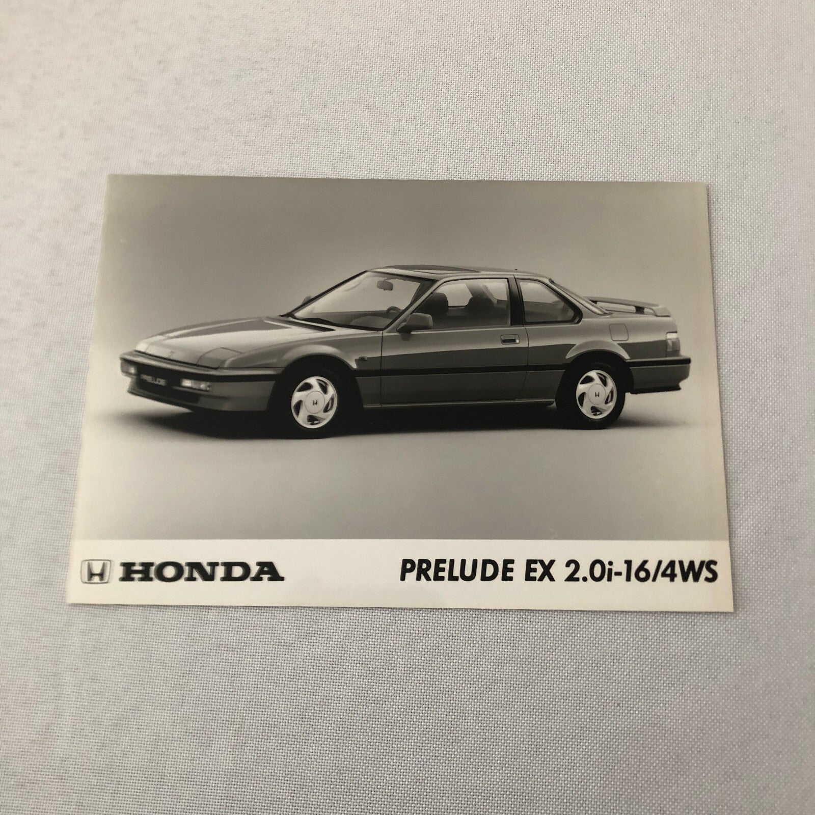 Honda Prelude EX 2.0i Car Factory Press Photo Photograph Print