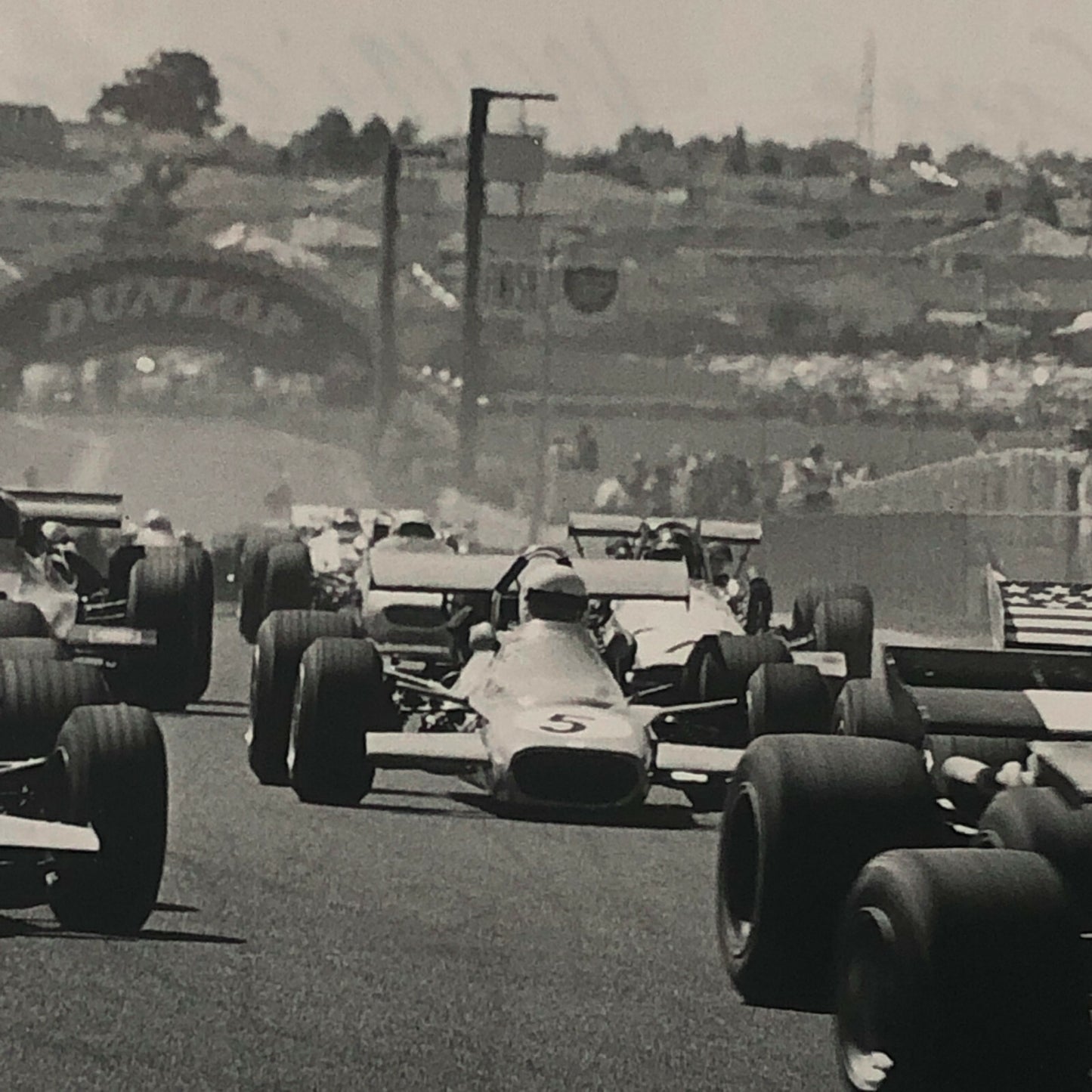 Vintage Grand Prix Car Racing Photo Photograph Image Print