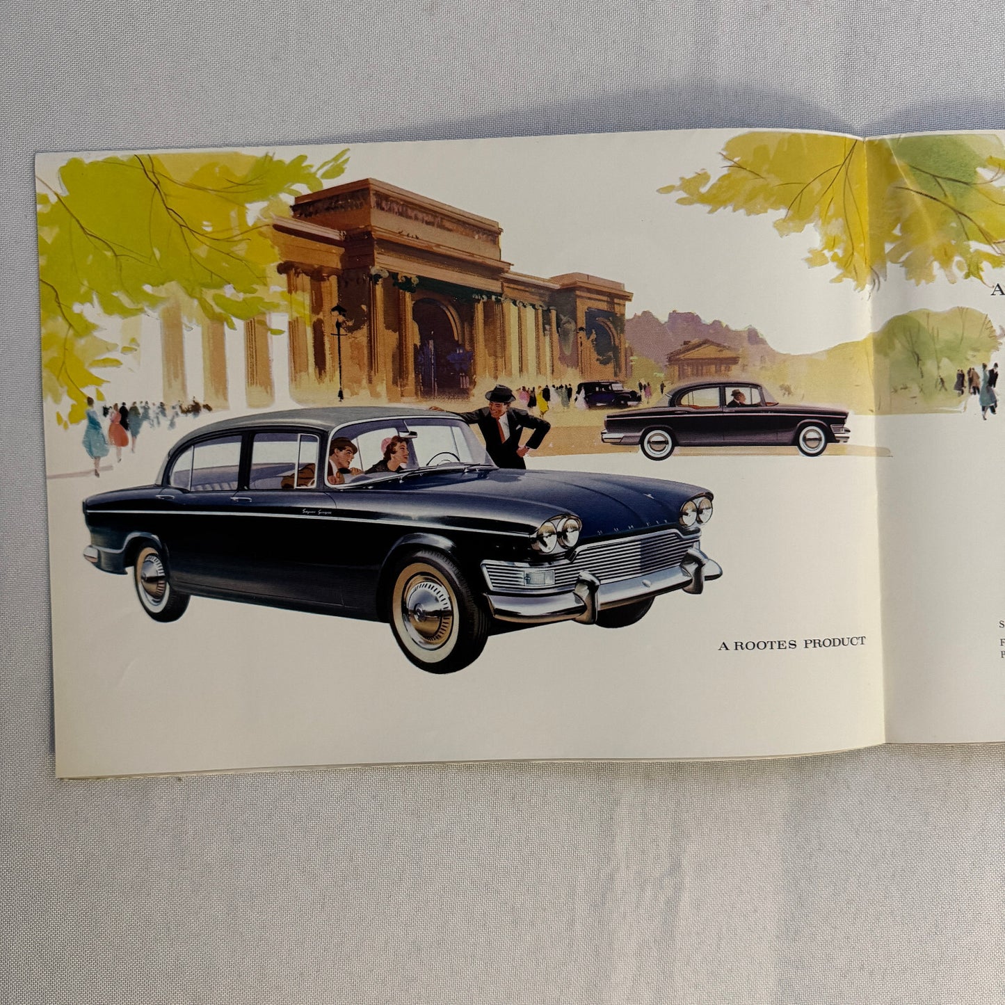 Humber Super Snipe Car Sales Brochure Catalog Advertising