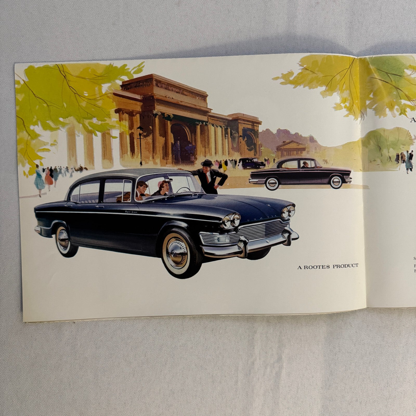 Humber Super Snipe Car Sales Brochure Catalog Advertising