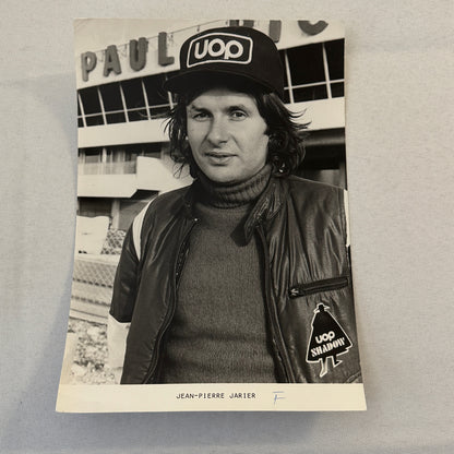 Jean Pierre Jarier UOP Shadow Racing Driver Photo Photograph Print