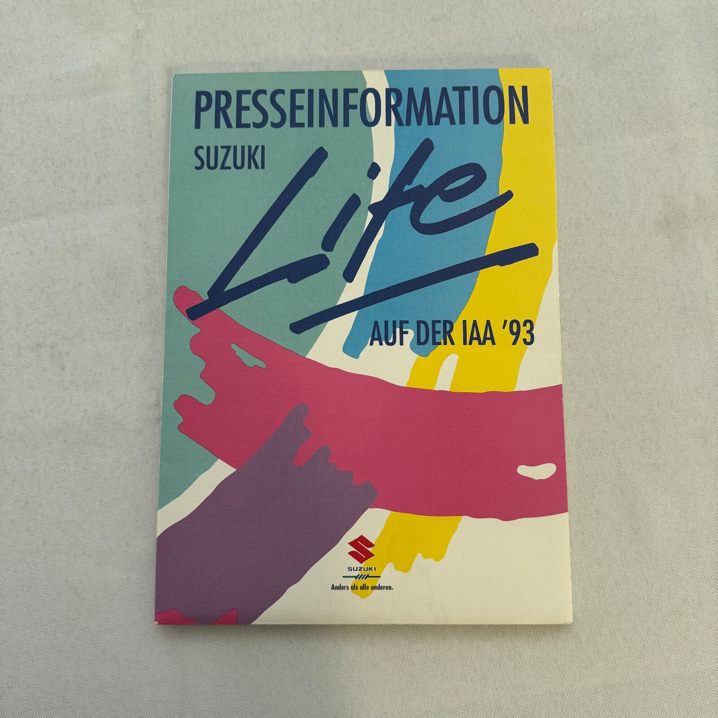 1993 Suzuki Press Kit Brochure Photos German Swift Vitara Super Carry Samurai