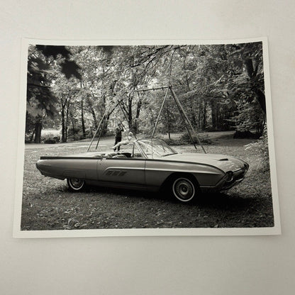 Vintage 1963 Ford Thunderbird Car Automobile Photo Photograph Modern Print