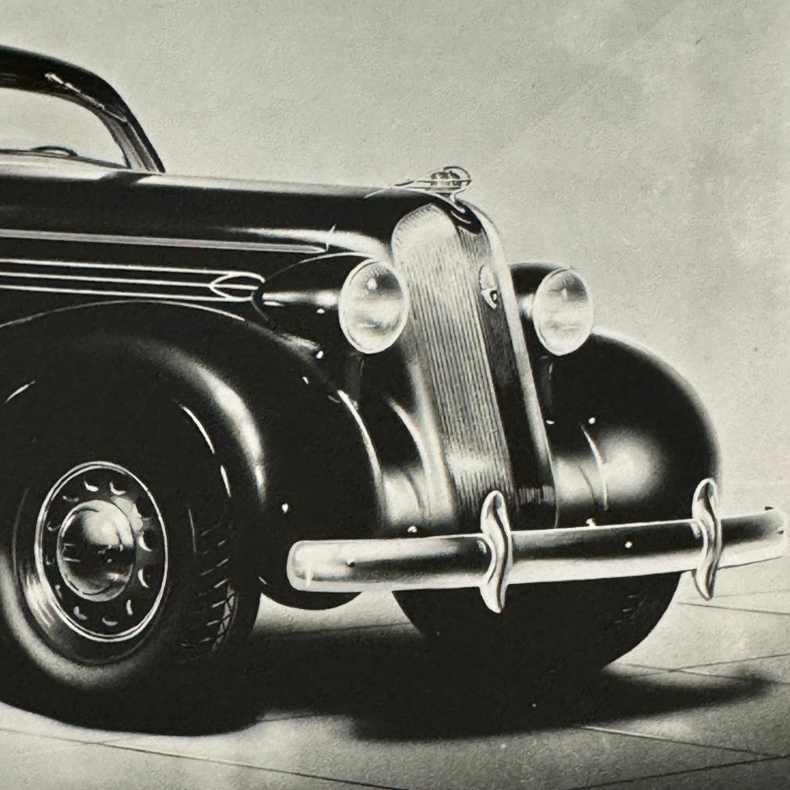 1936 Plymouth Car Automobile Photo Photograph Vintage Image Modern Print