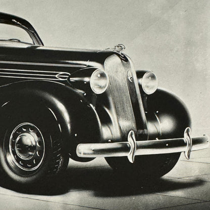 1936 Plymouth Car Automobile Photo Photograph Vintage Image Modern Print