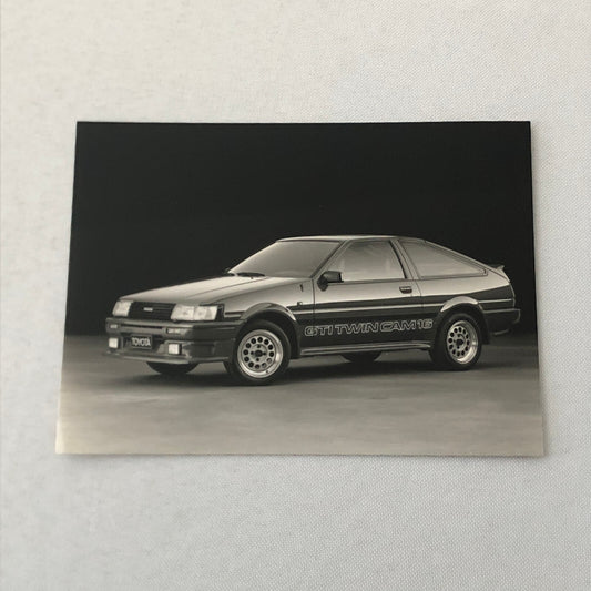 Toyota Corolla 1600 Twin Cam GTi Car Factory Photo Photograph 1985 European